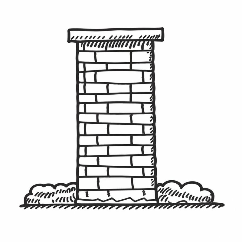 Druckbare Schornstein