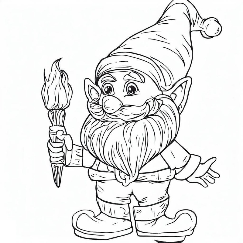 Gnome zum Ausdrucken