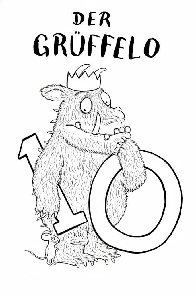 Grüffelo kostenlos druckbare