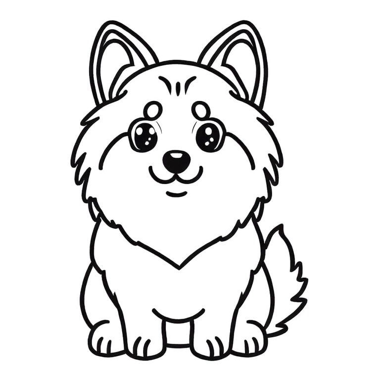 Husky kostenlos für Kinder