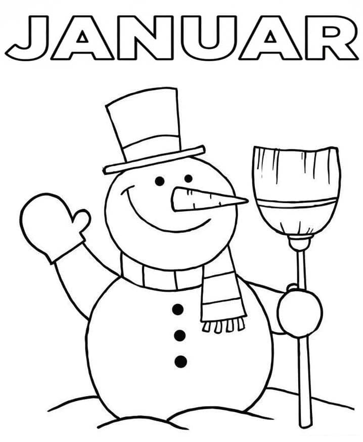 Januar kostenlos einfach