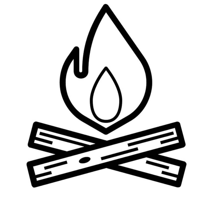 Lagerfeuer kostenlos druckbare für Kinder