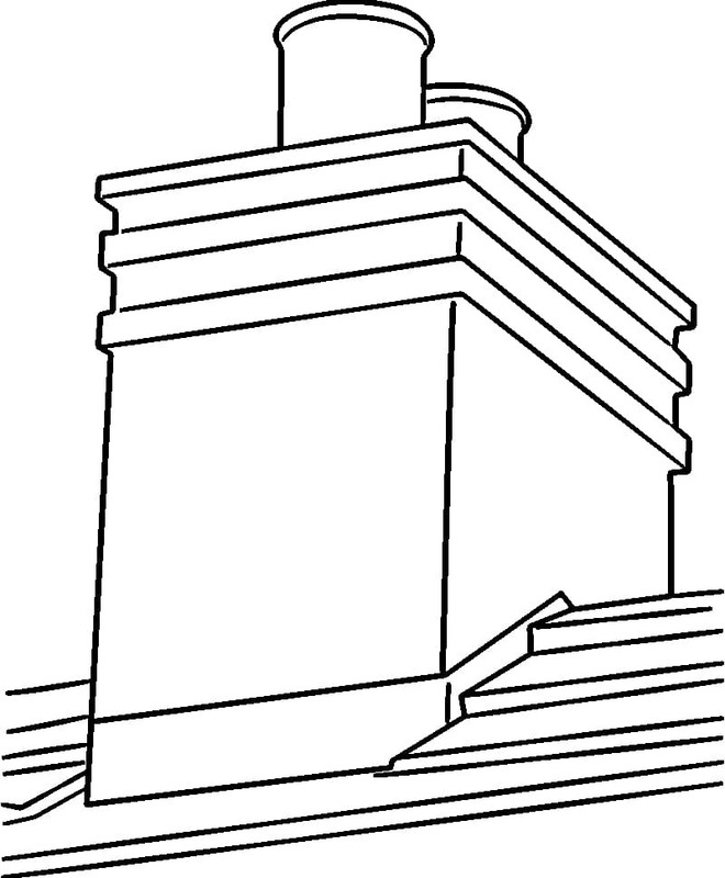 Schornstein zum Ausdrucken für Kinder