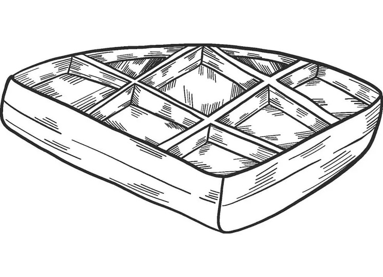 Waffeln kostenlos druckbare