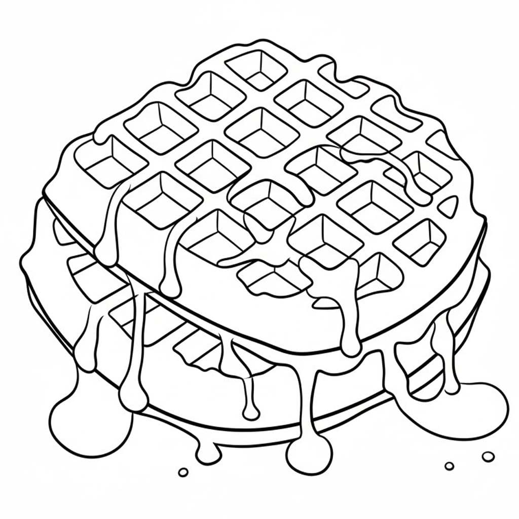 Waffeln kostenlos druckbare für Kinder