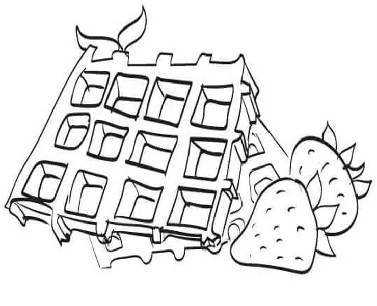 Waffeln kostenlos schlicht