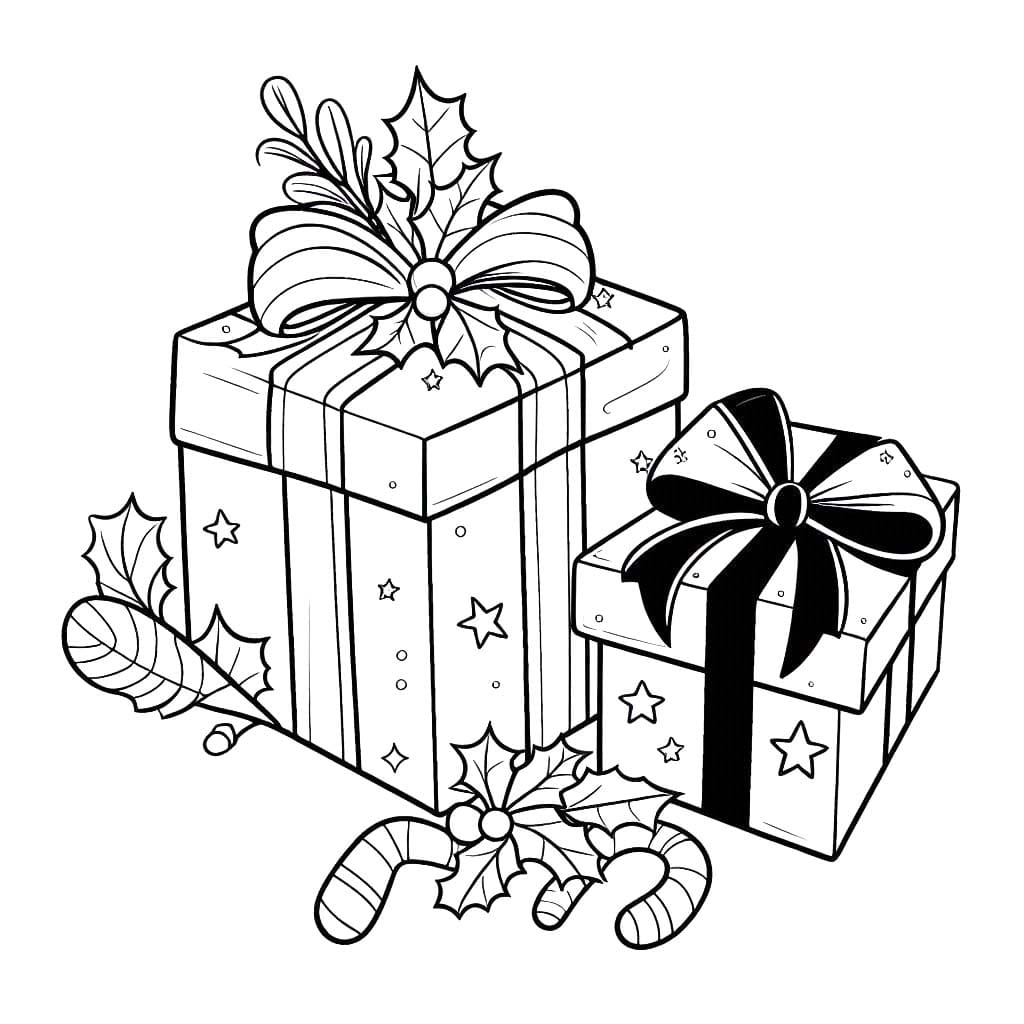 Weihnachtsgeschenke kostenlos druckbare für Kinder