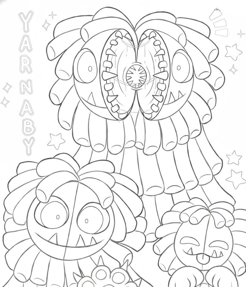 Yarnaby druckbare für Kinder