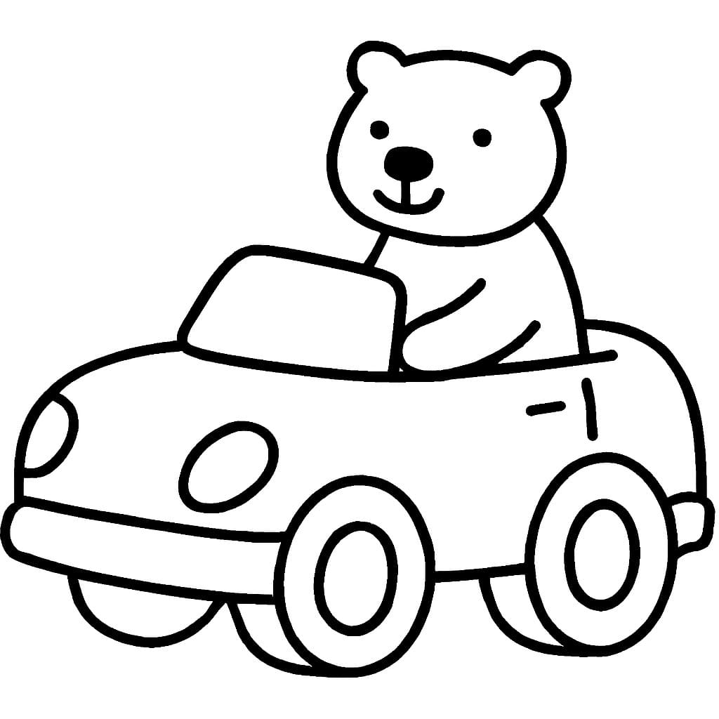 Zeichne Eisbär basisch