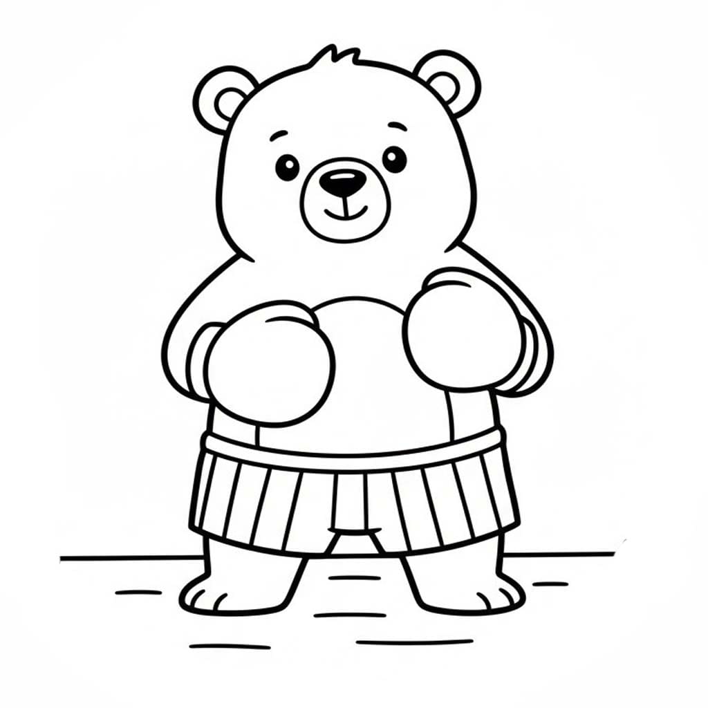 Zeichne Eisbär kostenlos