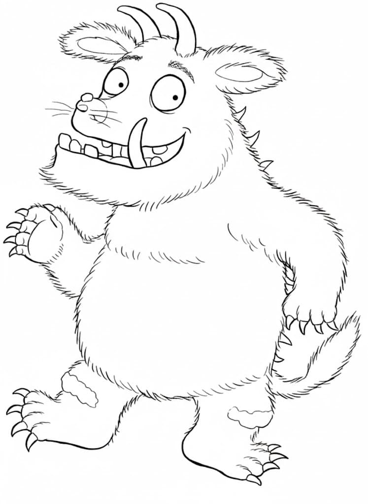 Grüffelo ausmalbilder