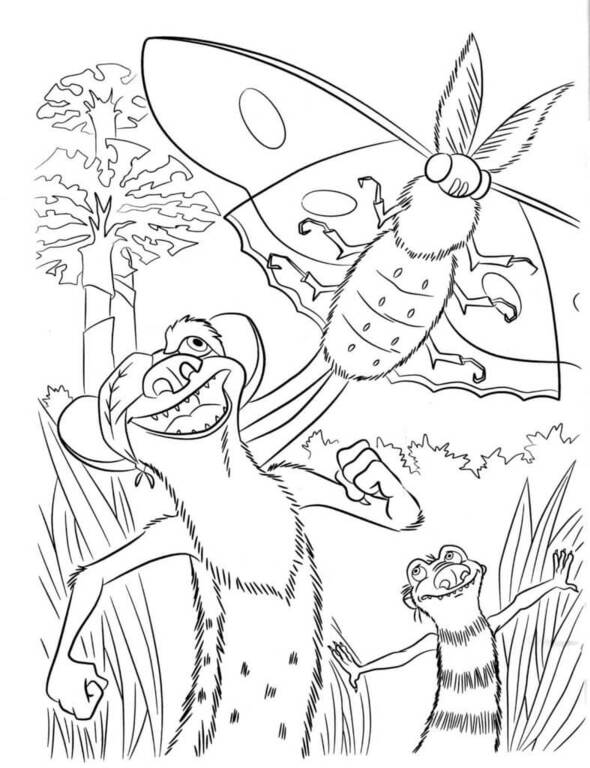 Zeichne Ice Age 6