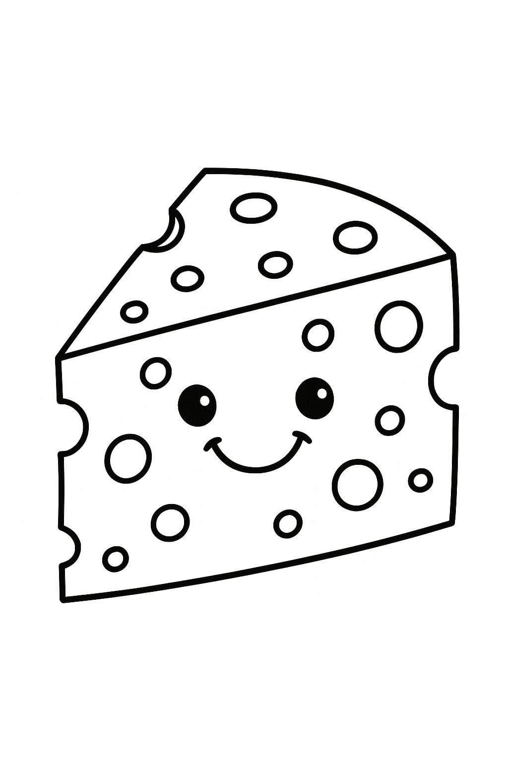Zeichne Käse kostenlos