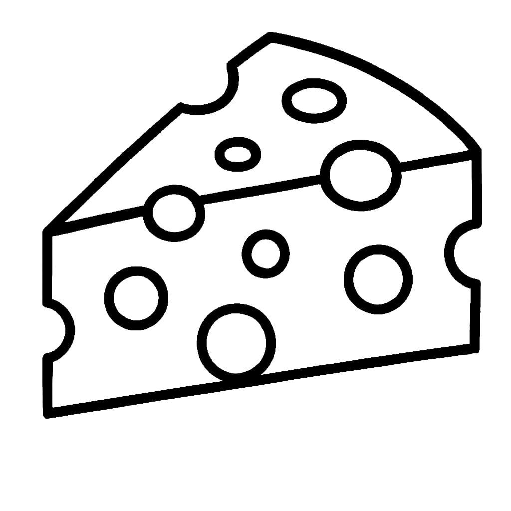 Coloriage Käse