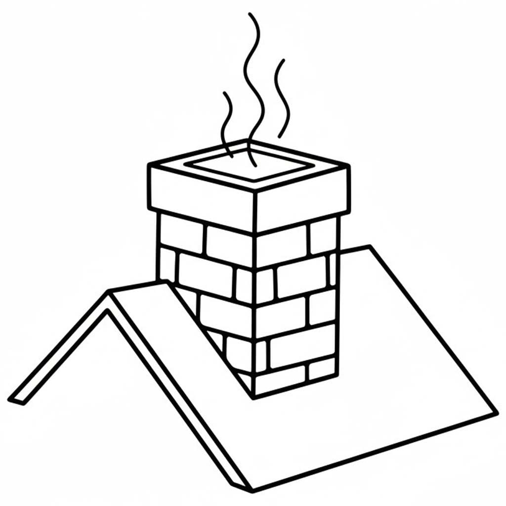 Zeichne Schornstein 1