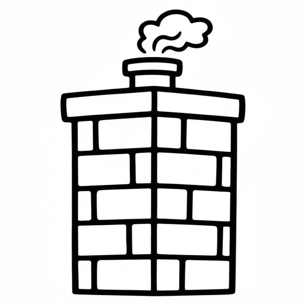 Zeichne Schornstein 5