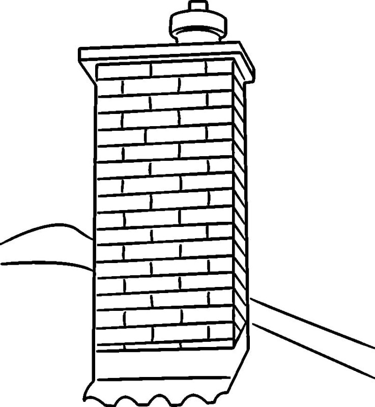 Zeichne Schornstein basisch