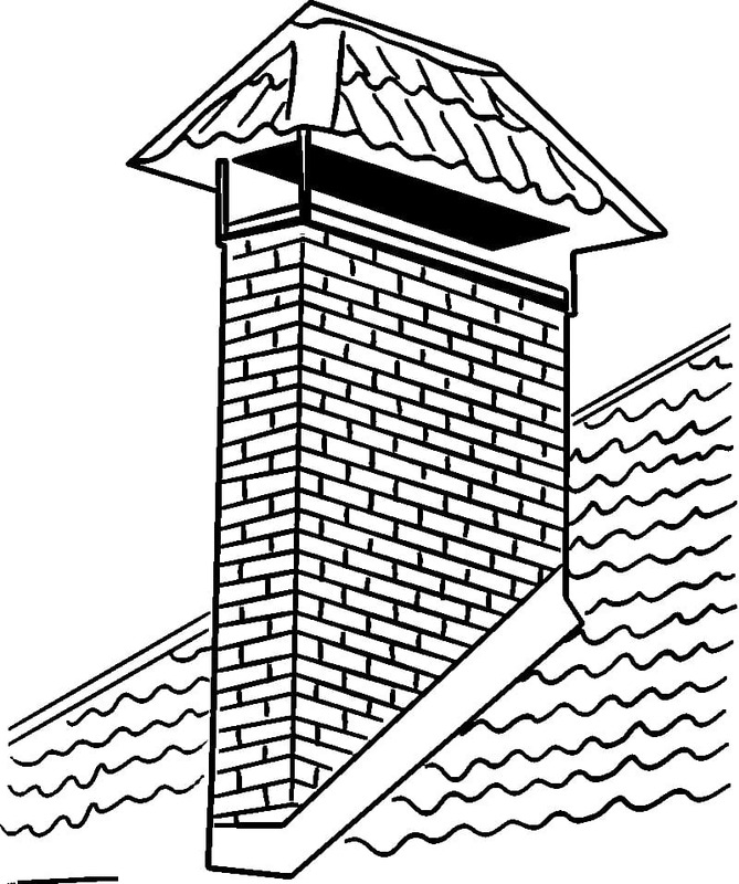 Zeichne Schornstein druckbare für Kinder