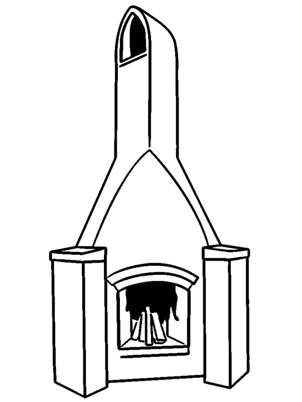 Zeichne Schornstein für Kinder