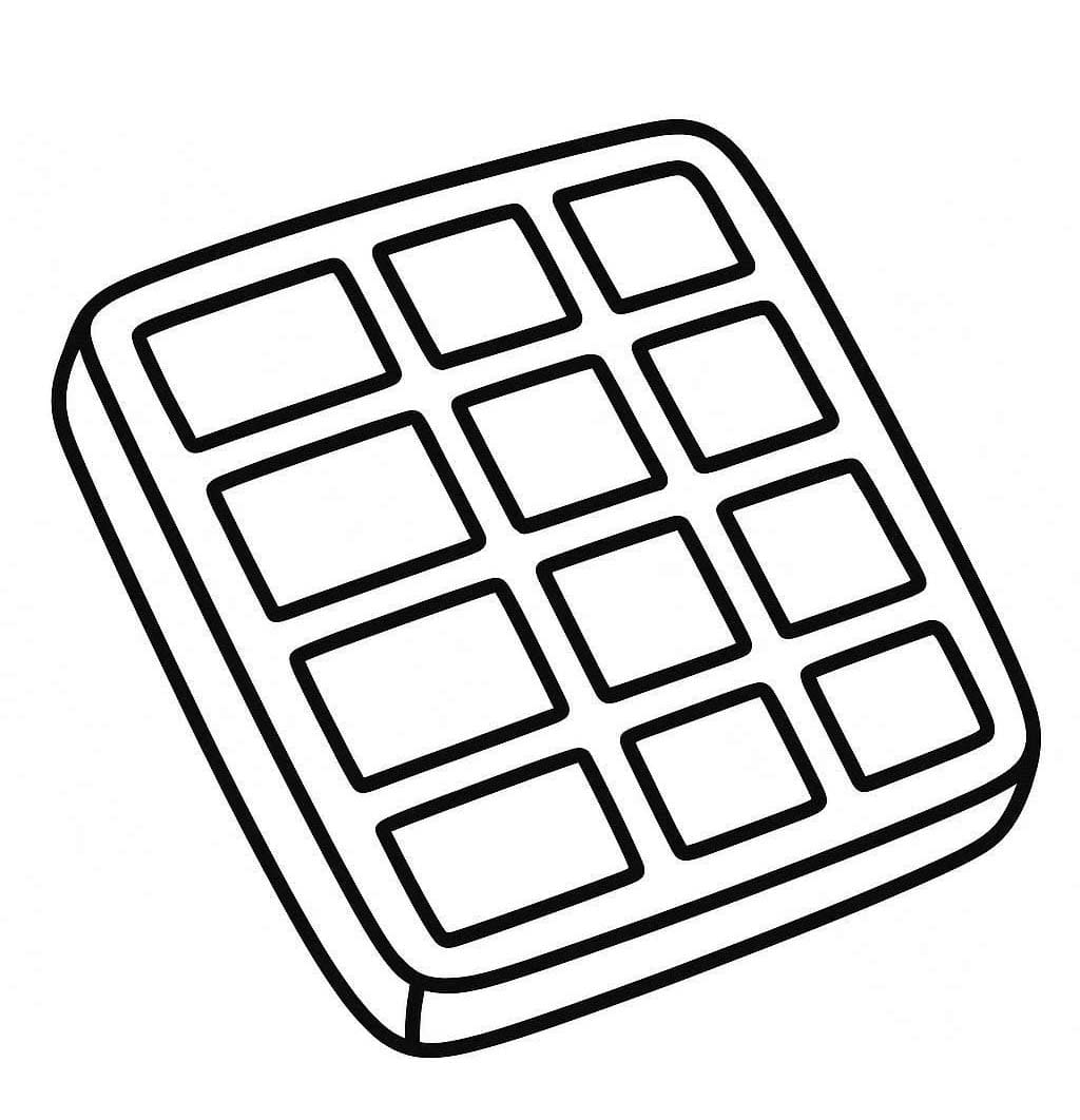 Zeichne Waffeln kostenlos basisch