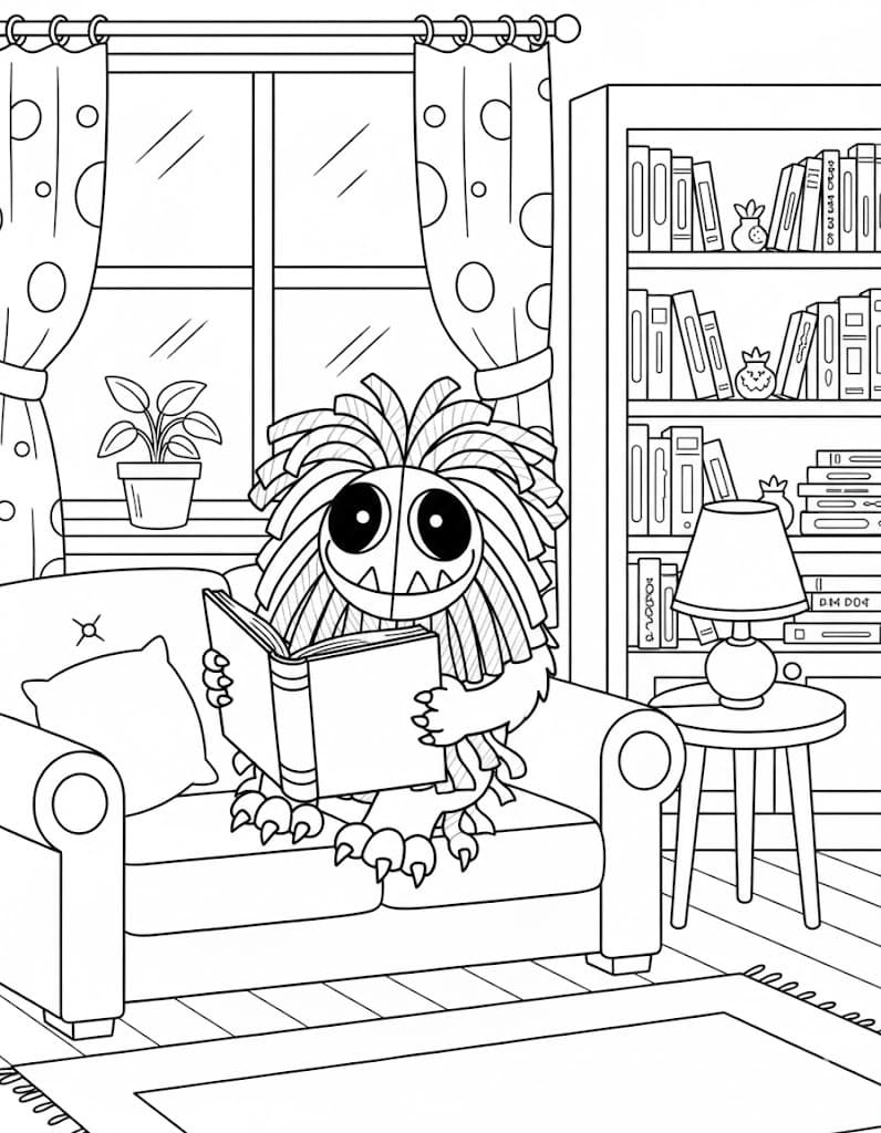 Zeichne Yarnaby kostenlos