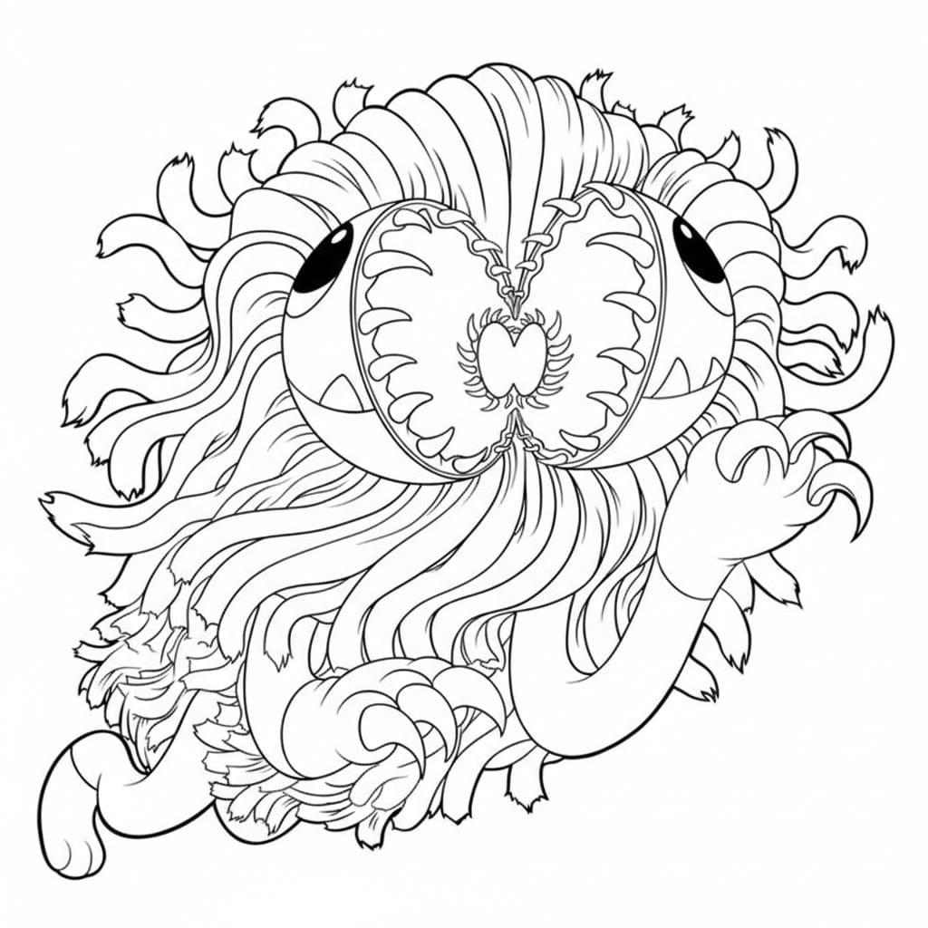 Zeichne Yarnaby kostenlos druckbare für Kinder