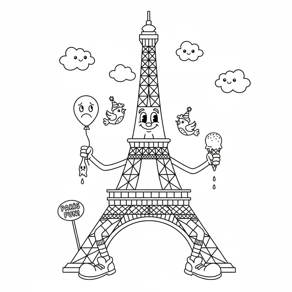 Zeichnung Frankreich kostenlos