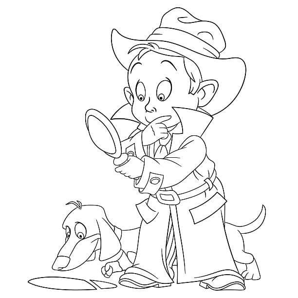 Zum Ausdrucken Detektiv