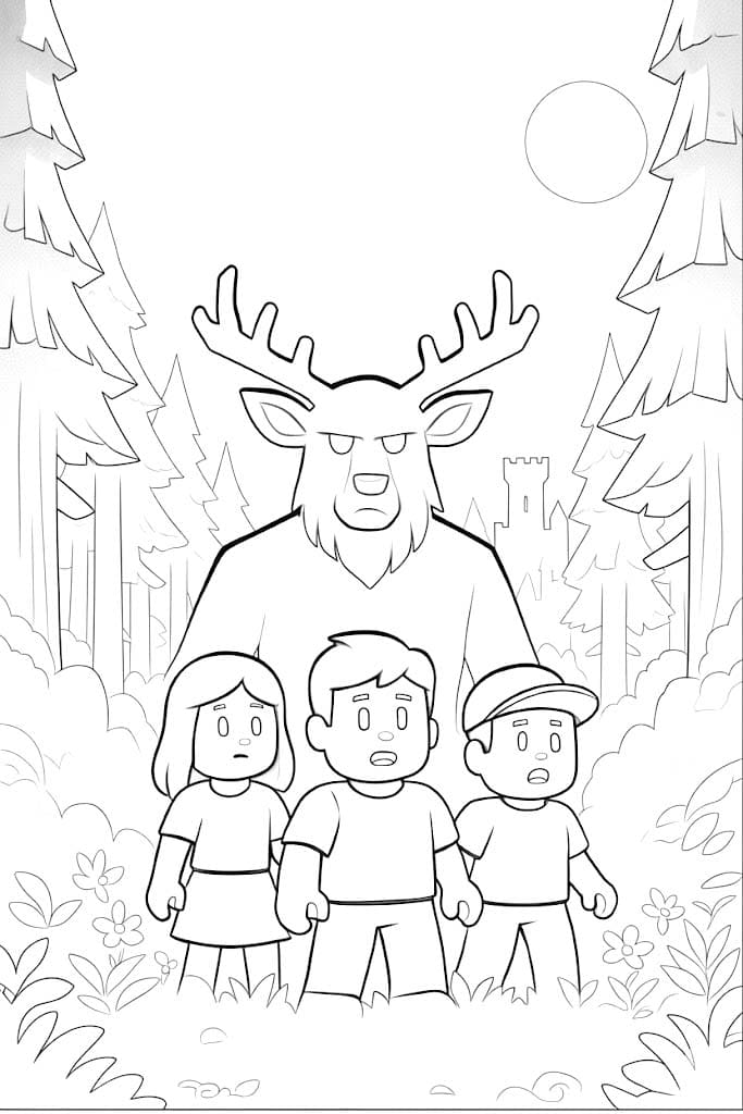 99 Nights in the Forest druckbare