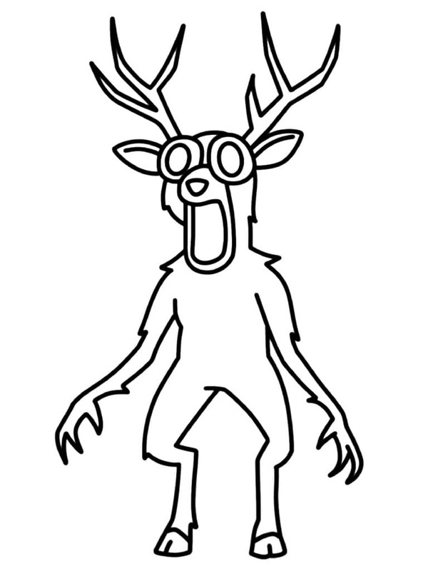 99 Nights in the Forest druckbare schlicht