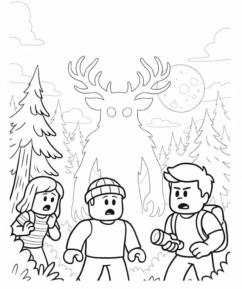 99 Nights in the Forest kostenlos druckbare