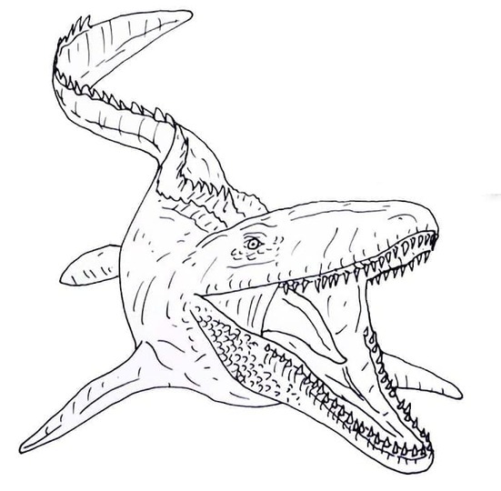 Kostenlos Mosasaurus