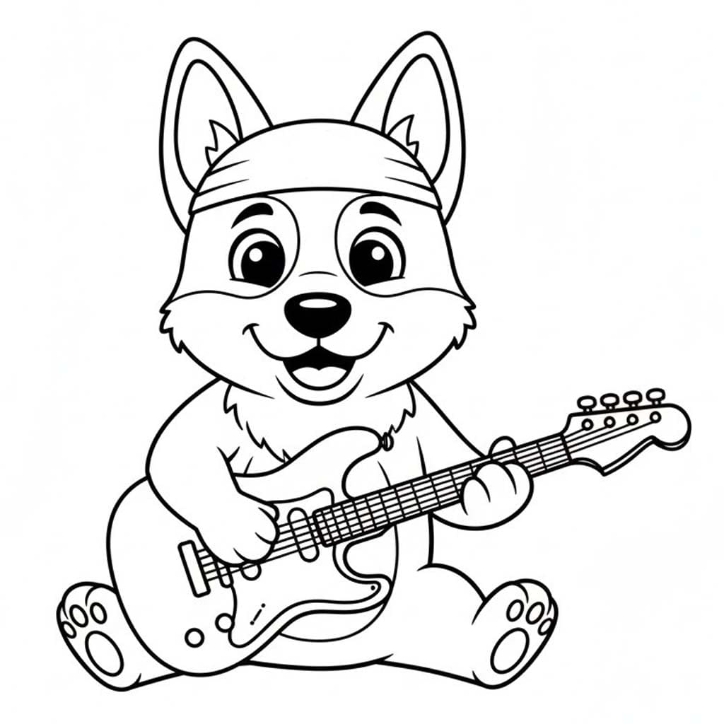 Deutscher Schäferhund druckbare