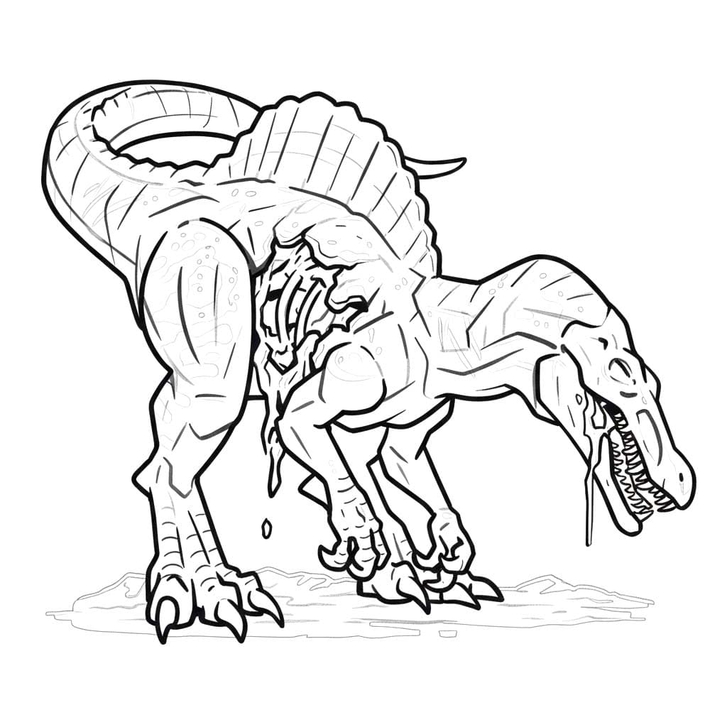 Druckbare Indominus Rex