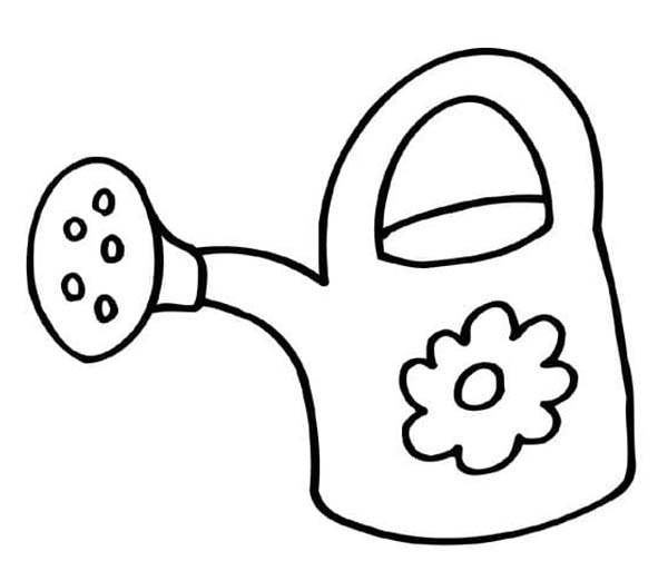 Gießkanne druckbare für Kinder