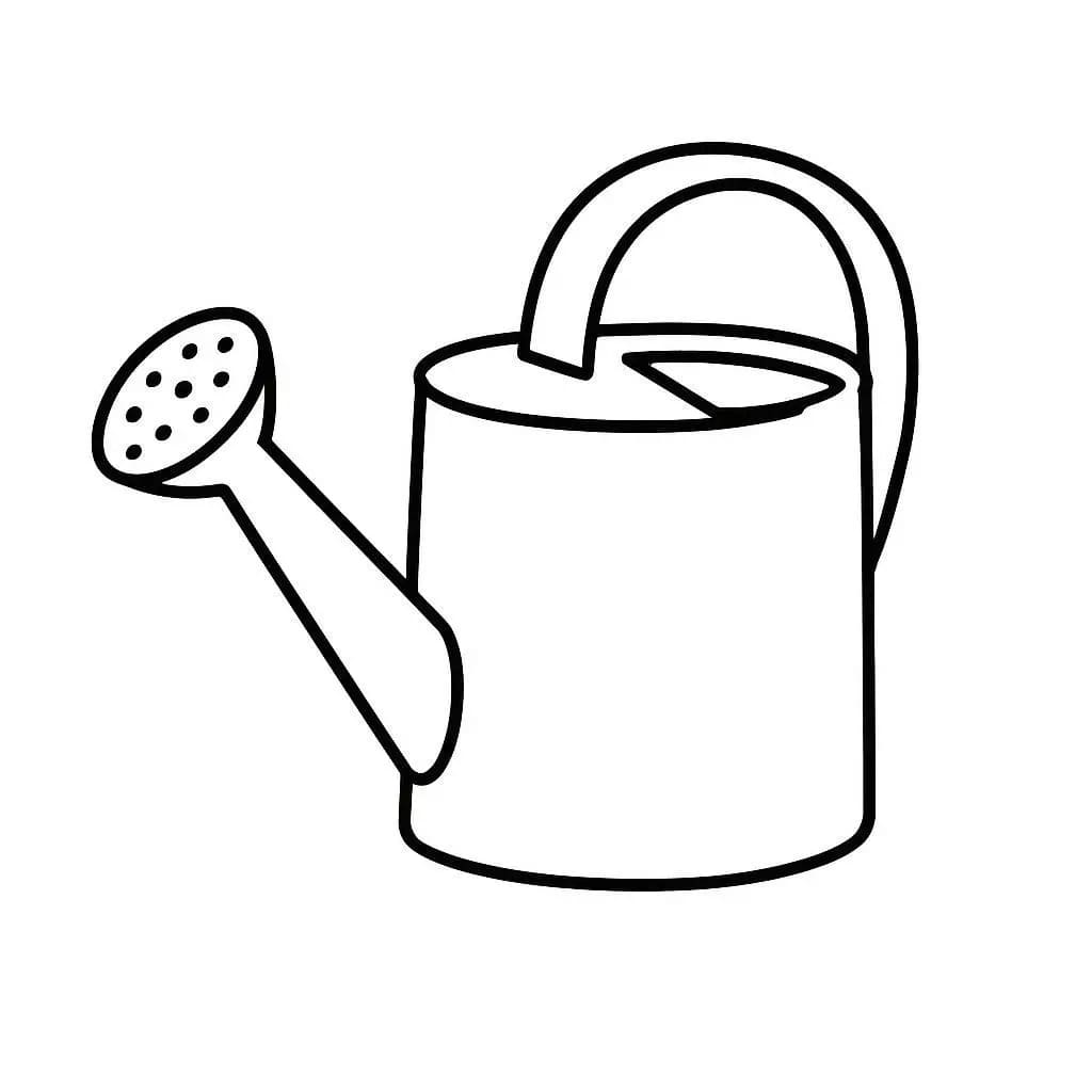 Gießkanne zum Ausdrucken