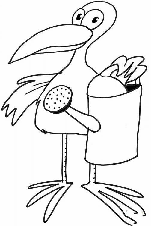 Gießkanne zum Ausdrucken für Kinder