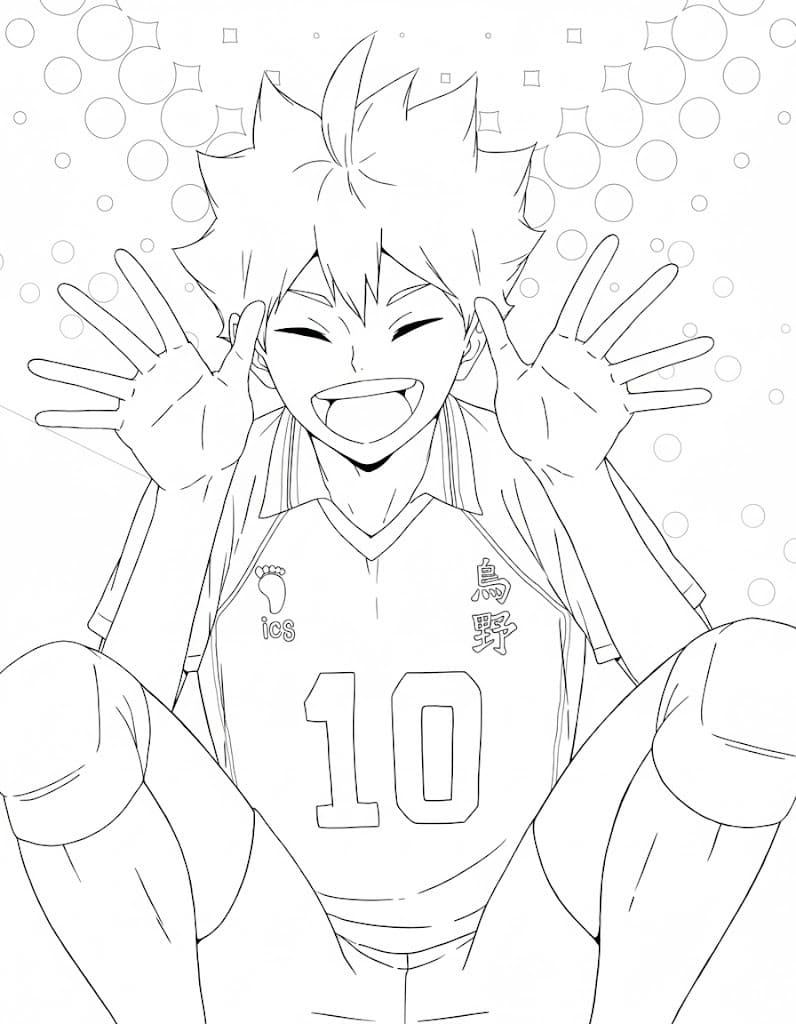 Haikyuu druckbare für Kinder