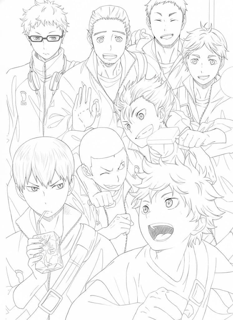 Haikyuu kostenlos für Kinder