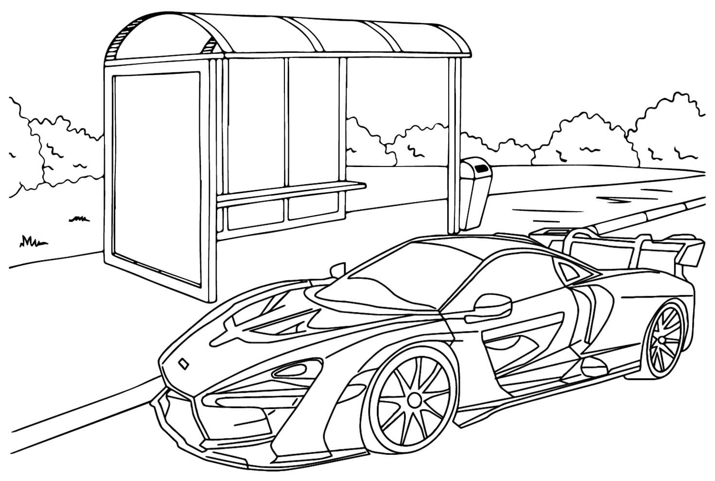 Kostenlos druckbare McLaren