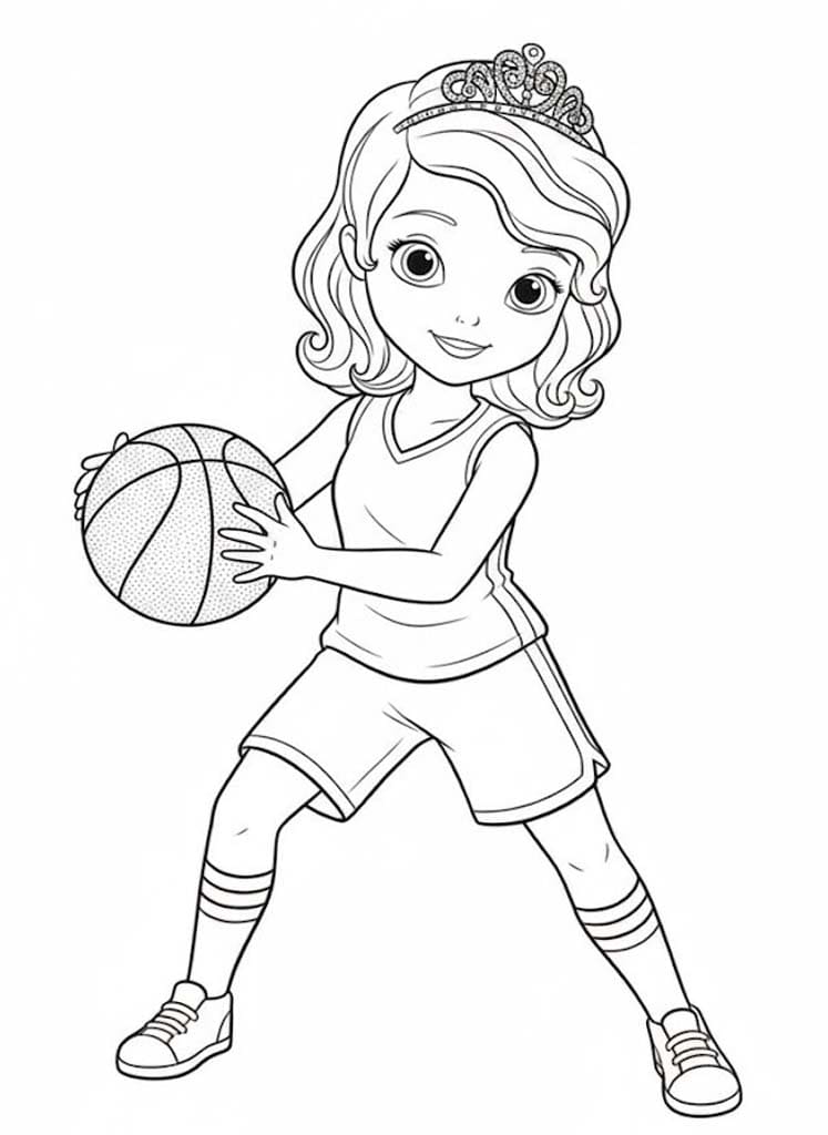 Kostenlos druckbare Sofia die Erste