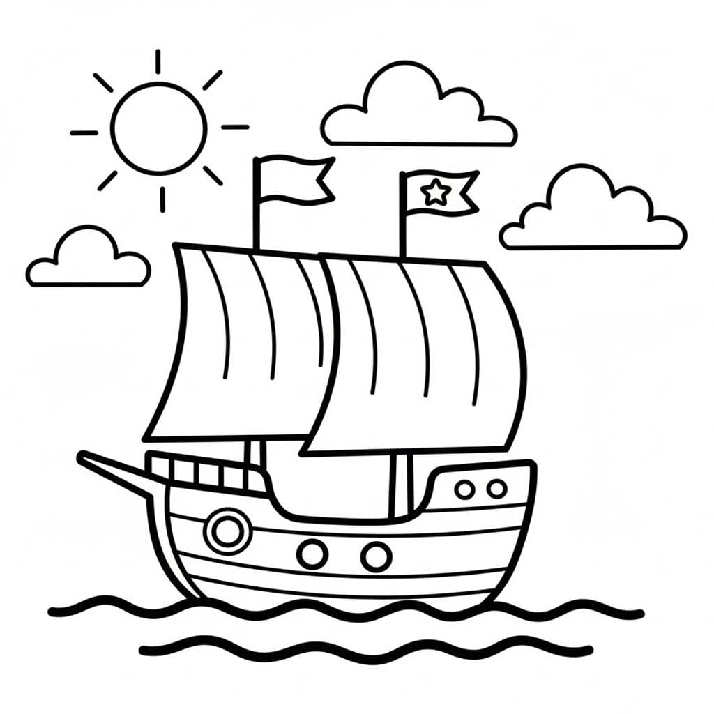 Kostenlos Segelschiff