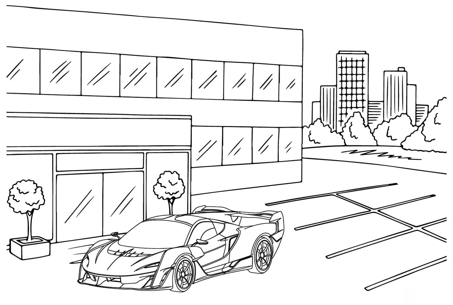 McLaren kostenlos druckbare einfach