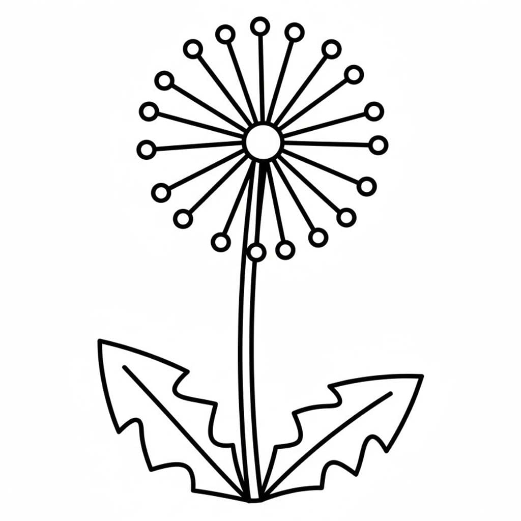 Pusteblume druckbare für Kinder