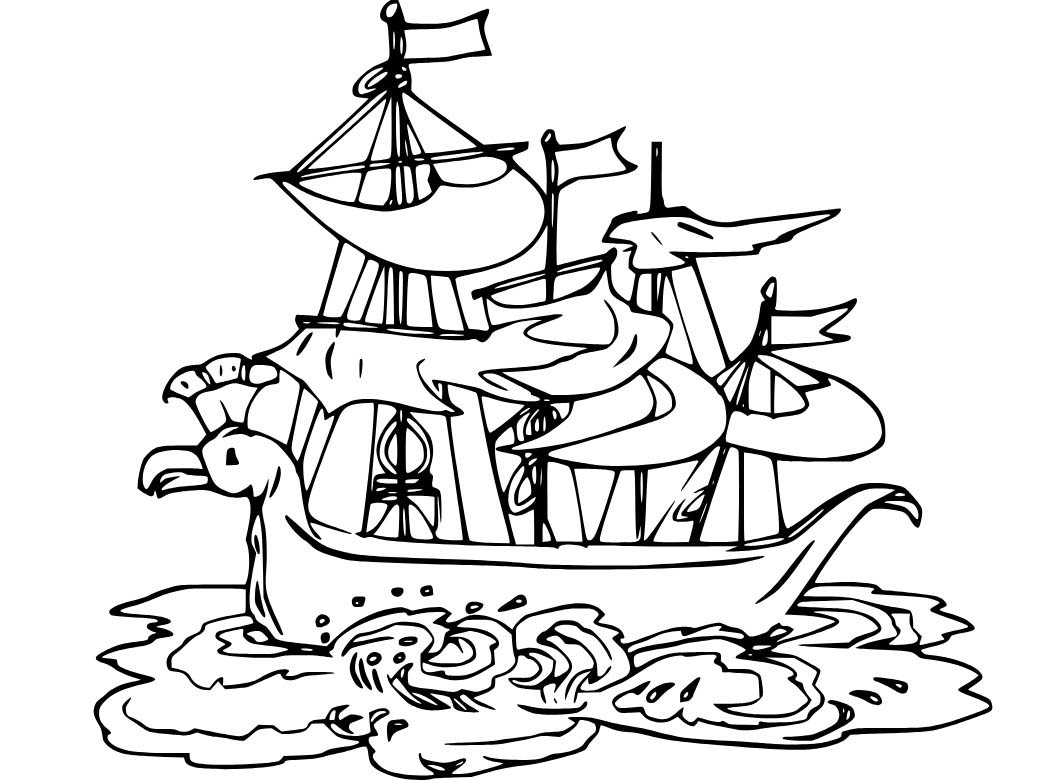 Segelschiff kostenlos schlicht