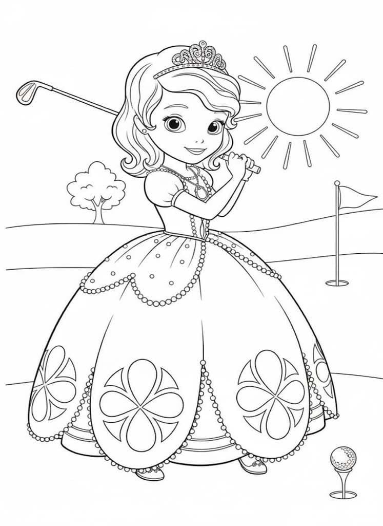 Sofia die Erste kostenlos druckbare