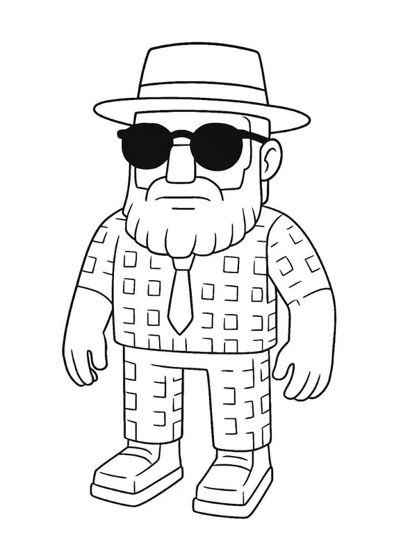 Steal a Brainrot zum Ausdrucken für Kinder