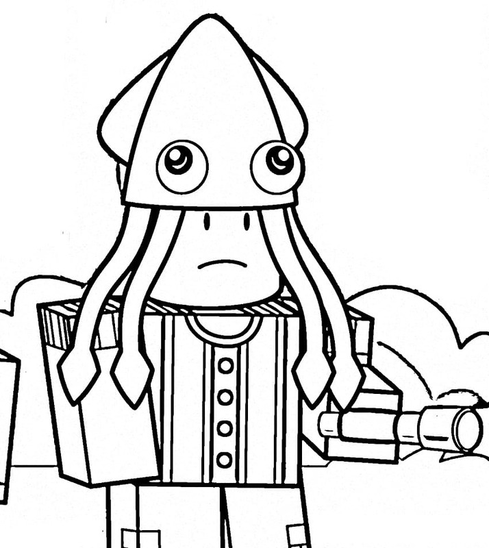 Zeichne 99 Nights in the Forest druckbare basisch