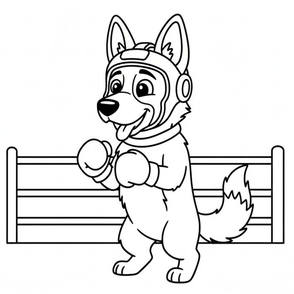 Zeichne Deutscher Schäferhund kostenlos