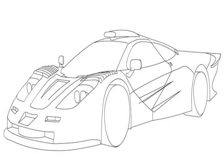 Zeichne McLaren basisch